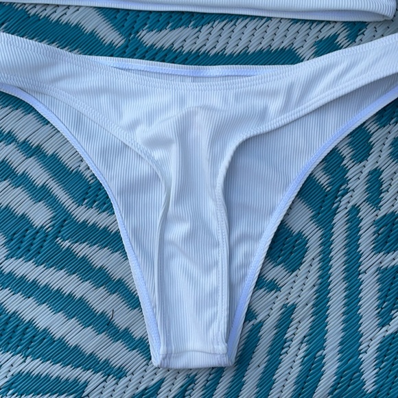 NWOT White Bikini - Picture 2 of 5